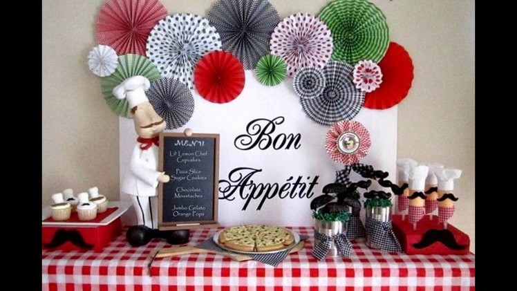 Italian themed decorating ideas for a party