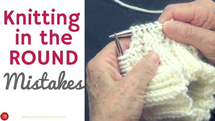 Knitting in the Round Mistakes - Round