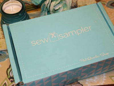 May Unboxing Fat Quarter Shop's Sew Sampler  monthly Subscription box