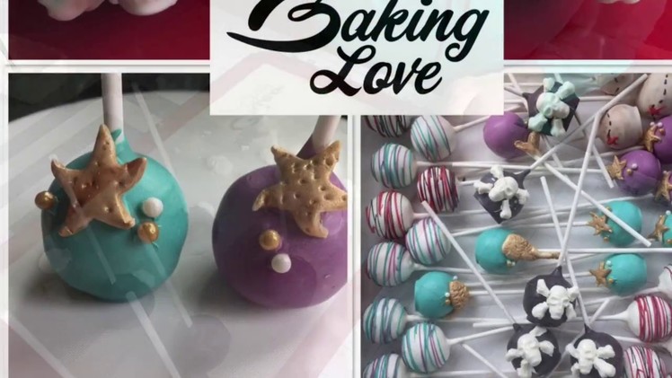 Mermaid and Pirate Cake Pops