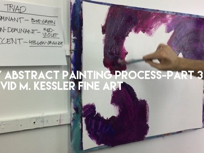 My Abstract Painting Process-Part 3