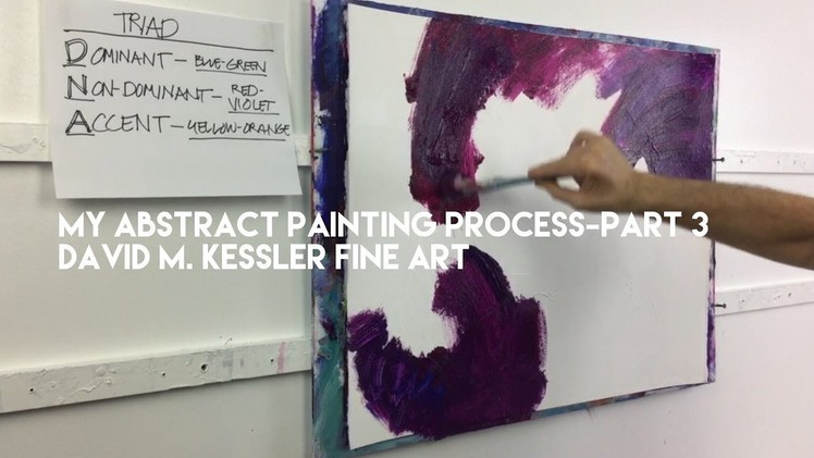 My Abstract Painting Process-Part 3