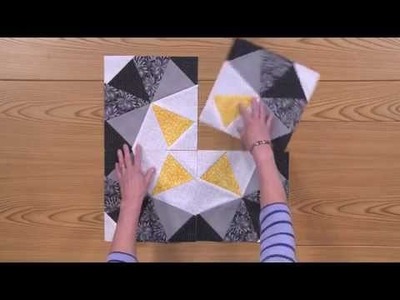New from Quiltmaker: Contours Throw Size Quilt Pattern