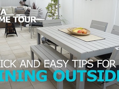Outdoor Dining Essentials - IKEA Home Tour