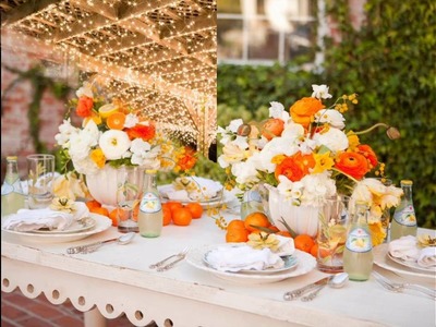 Patio party themed decorating ideas