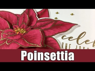 Poinsettia | Christmas card