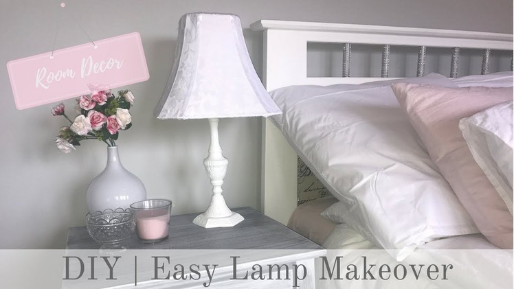 ROOM DECOR | Pretty French Country Lamp Makeover (Quick & Easy)