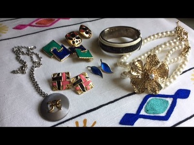 Salvation Army Thrift Vintage Jewelry Haul