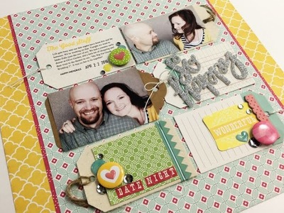 Scrapbooking Process video {So Happy} National Scrapbooking Day