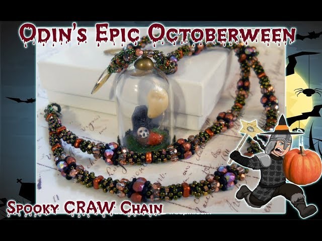 Spooky Cubic Right Angle Weave CRAW with 4ceeds - Lessons With Odin