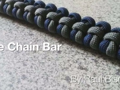 The Chain Bar Paracord Knot