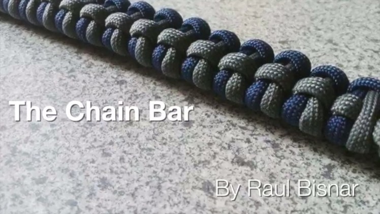 The Chain Bar Paracord Knot
