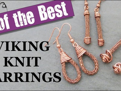 Viking Knit Earrings - Jewelry Tutorial