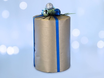 Boots Christmas | How To | Wrap a cylinder-shaped gift