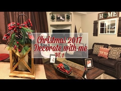 Christmas 2017 Decorate With Me Pt. 1 | Farmstyle Red Truck Theme | Daisy Hearts
