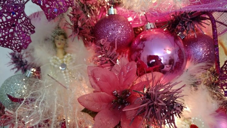 Christmas 2017- Think Pink Christmas Tree & Room Decor- Part 3 in series