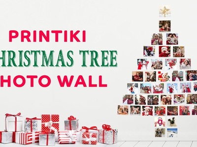 Christmas Tree Photo Wall