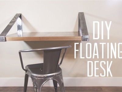 DIY Floating Desk