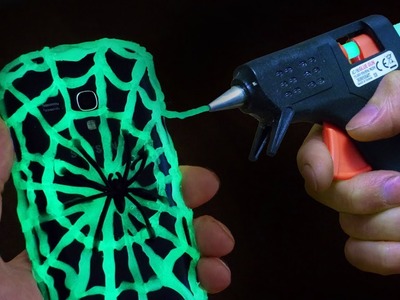 DIY Glow in the Dark Phone Case - Halloween