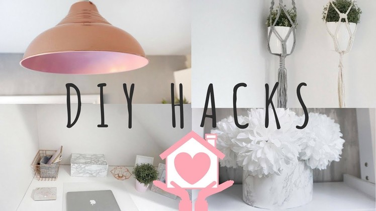 DIY HACKS | CHEAP & EASY | HOME DECOR | Lucy Jessica Carter