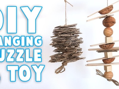 DIY Hanging. Puzzle Toy | Small Pets