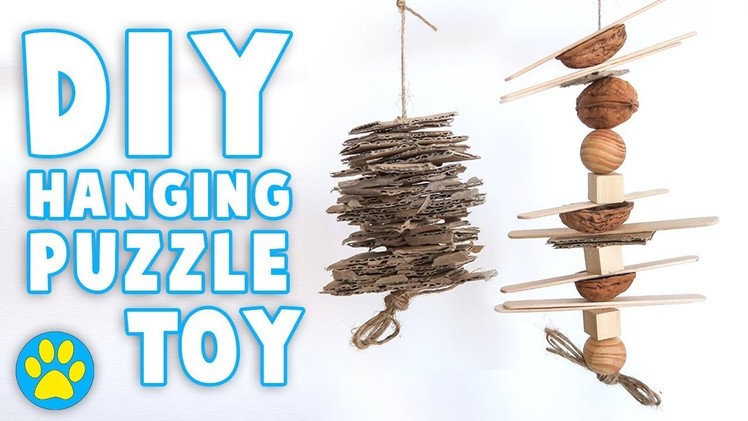 DIY Hanging. Puzzle Toy | Small Pets