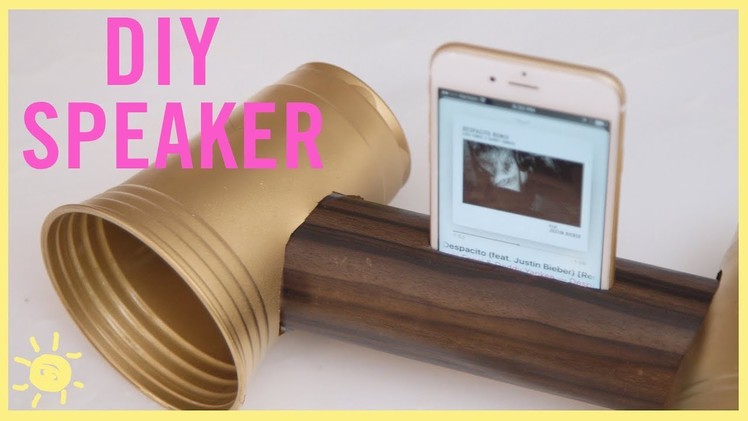 DIY | How to Make a REAL Speaker!