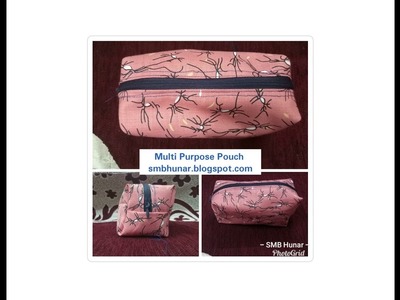 DIY-Multiple Purpose Pouch By SMB Hunar