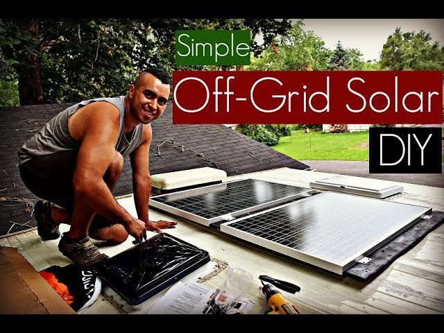 DIY Off Grid Solar Panel System Install (How To)| Simple, Easy, Affordable | RV Renovations