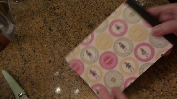 DIY Process: How to Glue Covers & Bind Composition Books with Elastic