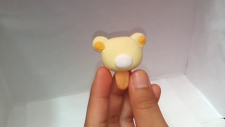 DIY Rilakkuma keychain.llavero rilakkuma de foamy