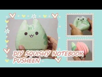 Diy Squishy Notebook Pusheen