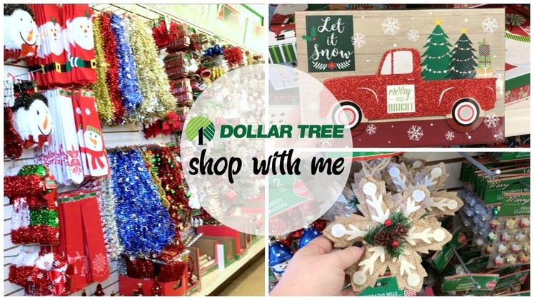 DOLLAR TREE CHRISTMAS SHOP WITH ME! ????❤️ 2017