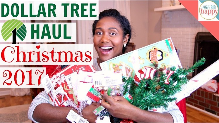 Dollar Tree Haul + Target Christmas 2017 - Shop With Me at the Dollar Store!