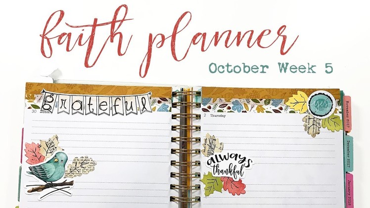 Faith Planner | October Week 5