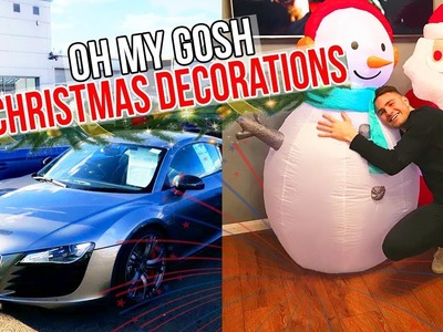 GETTING MY FIRST EVER CHRISTMAS DECORATIONS!