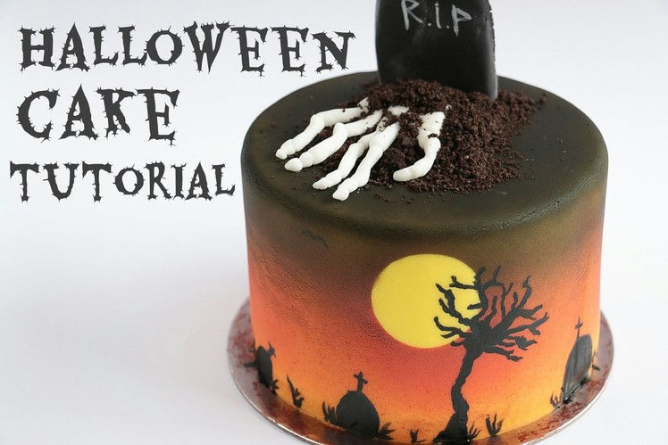 Halloween Cake in Collaboration with SugarCoder- Rosie's Dessert Spot