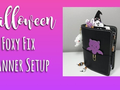 Halloween Traveler's Notebook (Foxy Fix) Planner Setup 2017