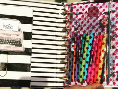 Happy Planner Hack!!! ft. Dollar Tree Pouch