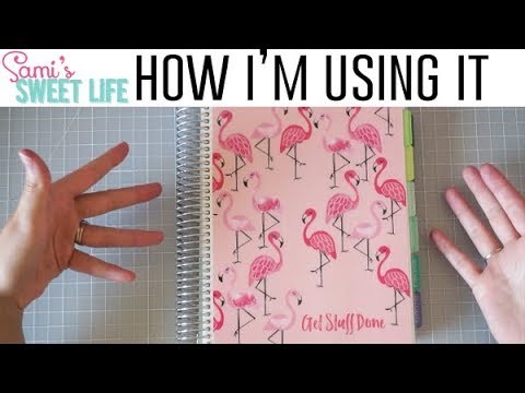 How I'm Using My Monthly Plum Paper Planner