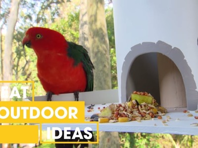 How To Make Your Own DIY Bird Feeder | Outdoor | Great Home Ideas