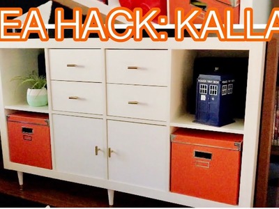 Ikea Kallax Hack! Easy DIY!