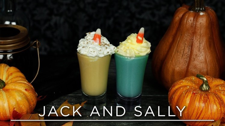 Jack and Sally: Nightmare Before Christmas Inspired Shots | 31 DAYS OF HALLOWEEN