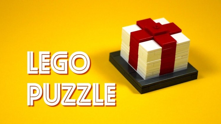 LEGO Puzzle - Christmas Themed LEGO Puzzle + Tutorial