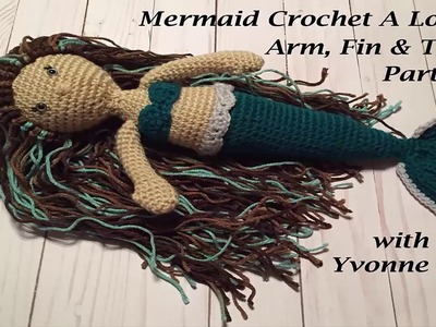 Mermaid Crochet a Long Part 2 -  Left Handed
