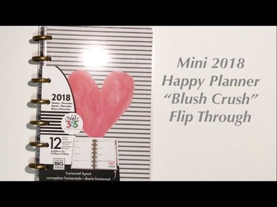 Mini Happy Planner “Blush Crush” Flip Through