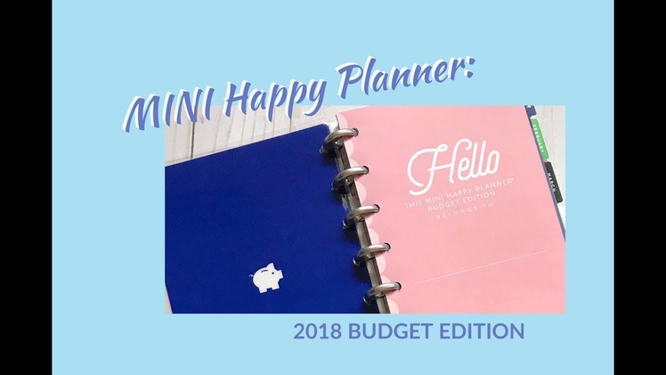 MINI Happy Planner: Budget Edition Flip Thru