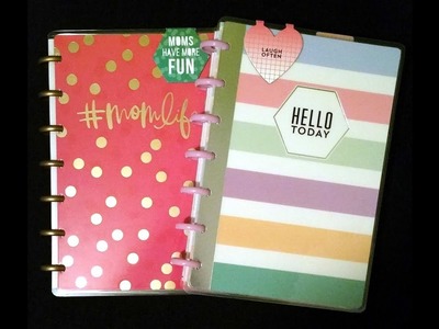 MINI HAPPY PLANNER MOM LIFE AND HELLO TODAY