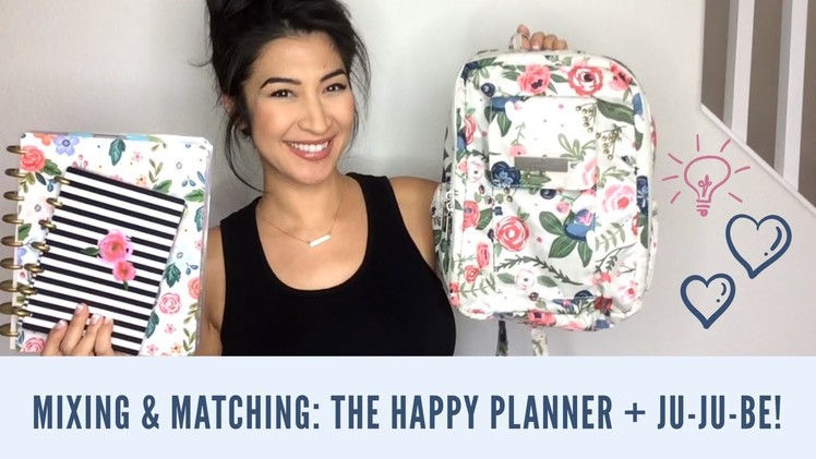 Mixing & Matching: How To Pack The Happy Planner + Ju-Ju-Be!