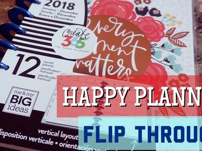 NEW RELEASE CLASSIC HAPPY PLANNER | SUGAR AND SPICE HAPPY PLANNER | HAPPY PLANNER FLIP THROUGH